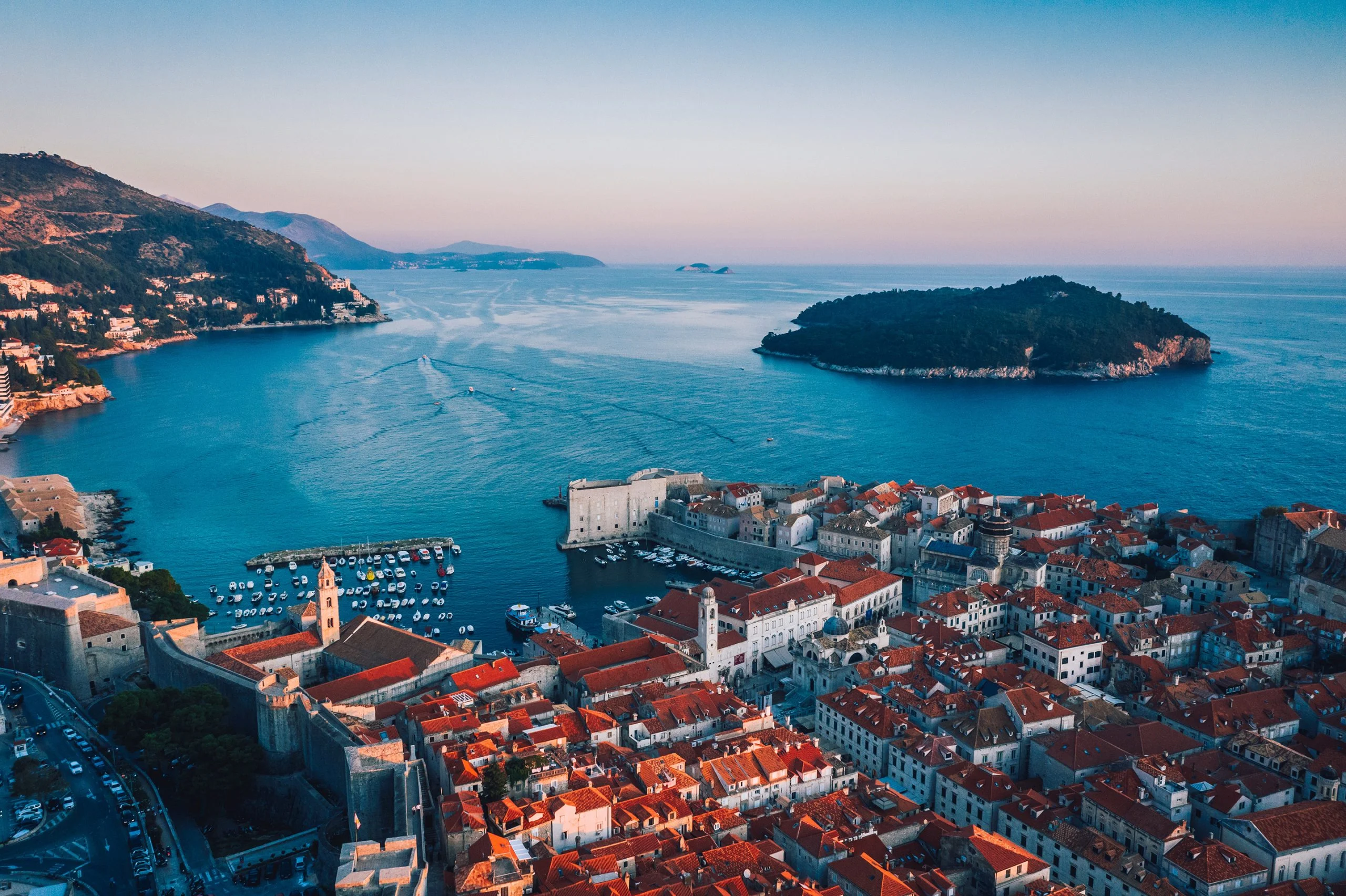 Coastal town on the Adriatic